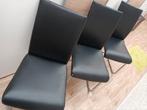 Drie stoelen, Ophalen, Gebruikt, Drie, Zwart