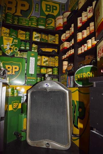 ruilen Buick radiator 1930 olie blik emaillebord beschikbaar voor biedingen