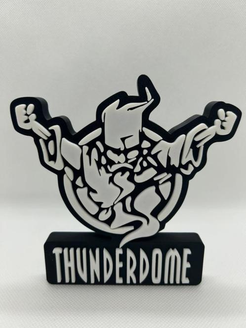 Thunderdome Wizard logo in zwart / decoratie, Verzamelen, Merken en Reclamevoorwerpen, Nieuw, Overige typen, Ophalen of Verzenden
