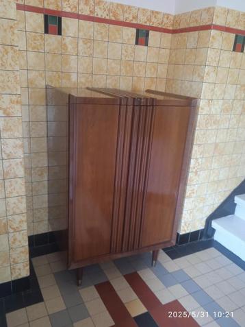Highboard Art Deco oud radiokast Acec beschikbaar voor biedingen
