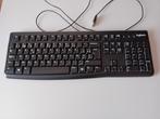 toetsenbord Logitech, Computers en Software, Toetsenborden, Ophalen of Verzenden, Azerty, Zo goed als nieuw, Bedraad