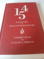 154 sonnetten van William Shakespeare verbrusseld door Claud, Boeken, Gedichten en Poëzie, Eén auteur, Ophalen of Verzenden, Claude Lammens