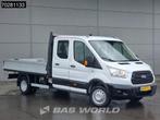 Ford Transit 155PK Open Laadbak Dubbel Cabine Dubbellucht 3,, Auto's, Euro 5, Gebruikt, 4 cilinders, 155 pk