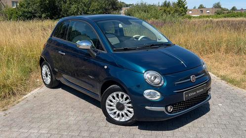 FIAT 500 Lounge 1.2i Automaat Panodak/CarPlay/Airco/Garantie, Auto's, Fiat, Bedrijf, Te koop, ABS, Airbags, Airconditioning, Android Auto