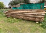 Houten balken ( badings ), Doe-het-zelf en Bouw, Ophalen, Gebruikt, 300 cm of meer, Balk