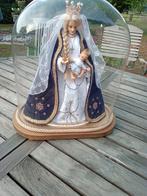 Maria beeldje onder glazen stolp 25€ + 1 gratis, Antiquités & Art, Antiquités | Objets religieux, Enlèvement