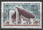 Frankrijk 1965 - Yvert 1435 - Notre-Dame in Ronchamp (ST), Postzegels en Munten, Verzenden, Gestempeld