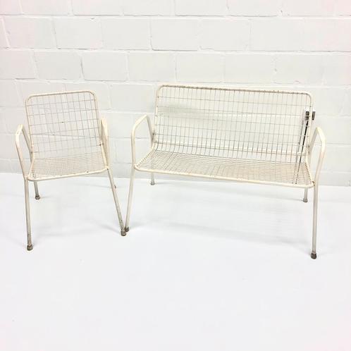 10 x vintage EMU Rio stoelen, Tuin en Terras, Tuinstoelen, Gebruikt, Metaal, Stapelbaar, Ophalen