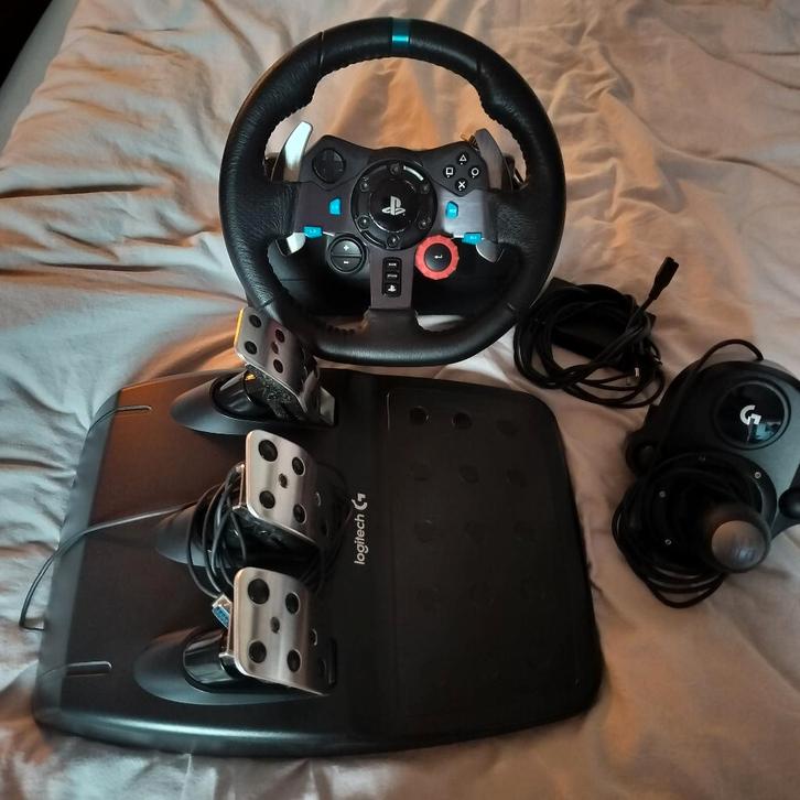Logitech G29 stuur + pedalen + shifter, Computers en Software, Joysticks, Zo goed als nieuw, Ophalen of Verzenden