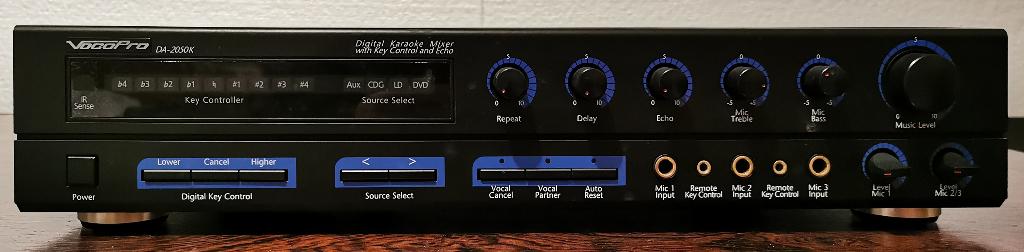 VocoPro DA-2050K – Appareil de mixage karaoké numérique, Enlèvement ou Envoi, Comme neuf, Mixeur