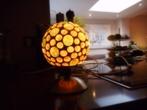 Decoratieve sfeerlamp, Huis en Inrichting, Lampen | Tafellampen, Ophalen of Verzenden, Zo goed als nieuw, Glas, Minder dan 50 cm