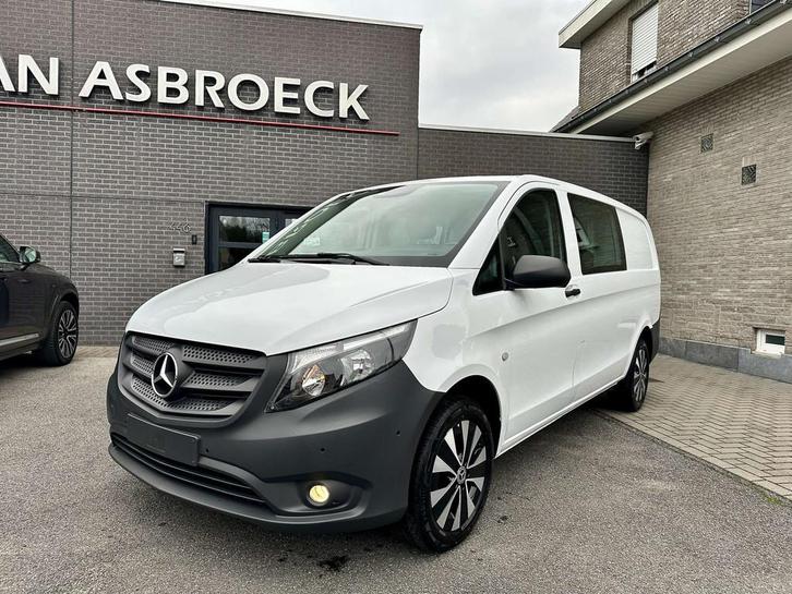 Mercedes-Benz Vito Vito 114 CDI DubCab L2 Aut*Cam*GPSCarpl*L, Auto's, Bestelwagens en Lichte vracht, Bedrijf, Te koop, ABS, Achteruitrijcamera