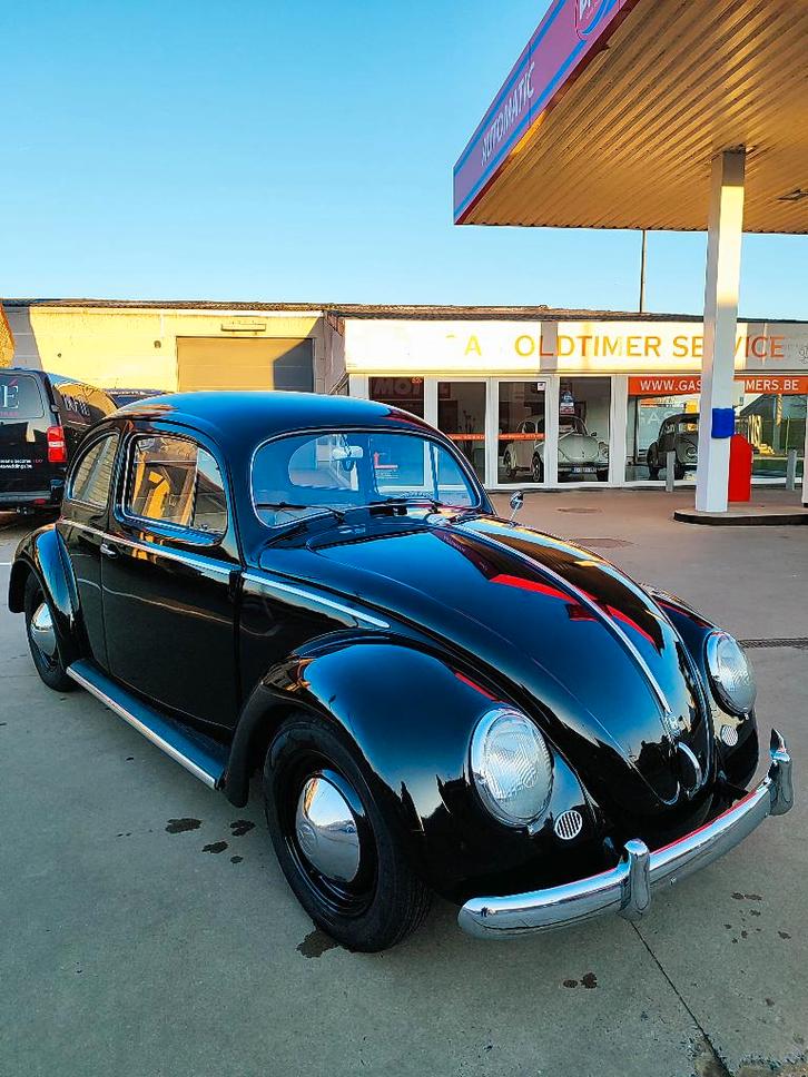 Vw kever 1200 ovaal, perfecte staat 1956 gekeurd + garantie, Auto's, Volkswagen, Bedrijf, Te koop, Beetle (Kever), Benzine, Coupé