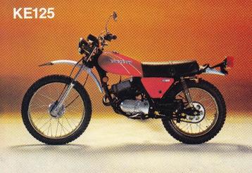 Kawasaki KE 125 (1978) onderdelen beschikbaar voor biedingen