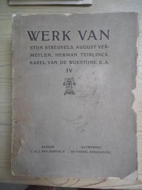 Stijn Streuvels - maandblad Vlaanderen - 4de jaargang - 1906, Livres, Littérature, Utilisé, Enlèvement ou Envoi