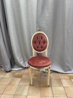 Elegante Louis XVI-stijl medaillonstoel, Ophalen
