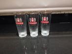 3 bierglazen Leopold , 1 bierglas Roman, Enlèvement, Neuf, Verre à bière