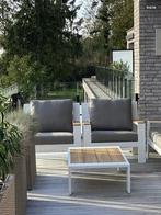 Jati Kebon lounge zetels Teak& Aluminium, Tuin en Terras, Tuinsets en Loungesets, Ophalen, Zo goed als nieuw, Aluminium