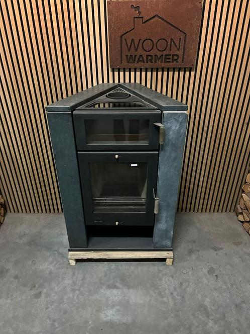 25053 Houtkachel met speksteen 9kw🔥, Huis en Inrichting, Kachels, Gebruikt, Vrijstaand, Houtkachel, Hout, Ophalen