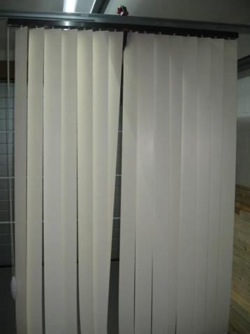 louvedrape rail met lamellen, Comme neuf, 100 à 150 cm, Enlèvement, 200 cm ou plus