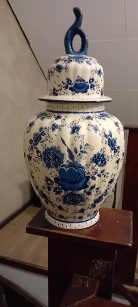 2 Handgemaakte vazen Henri Bequet voor Jema, Antiek en Kunst, Antiek | Vazen, Ophalen of Verzenden