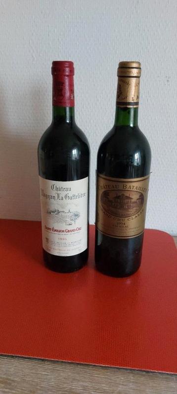 1fles St Emilion 1995  1 fles Pauillac1994. beschikbaar voor biedingen