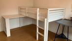 Half hoogslaper met bureau, Ophalen, Gebruikt, Halfhoogslaper