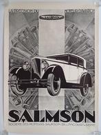 5 affiches oldtimers : BERLIET NASH SALMSON PANHARD SOLEX, Ophalen of Verzenden, Zo goed als nieuw, Auto's
