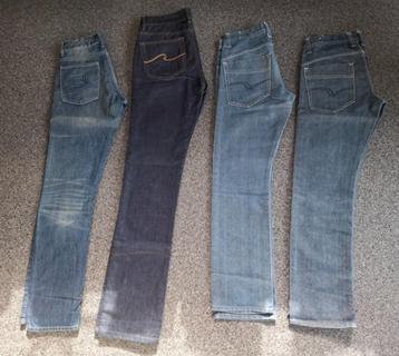 4 jeansbroeken Lee Cooper & River Woods als nieuw !  beschikbaar voor biedingen