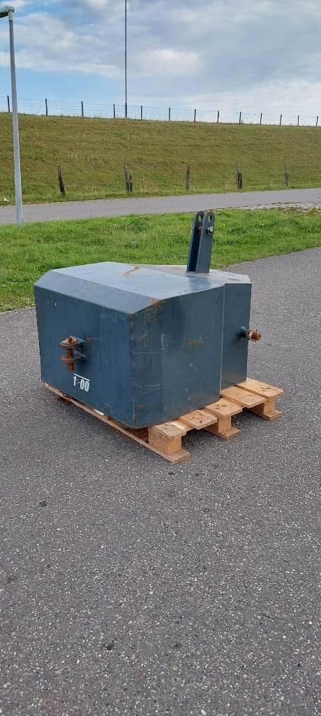 nette 1250kg frondblok frondgewicht 1250kg, Zakelijke goederen, Landbouw | Tractoren, Overige merken, Gebruikt