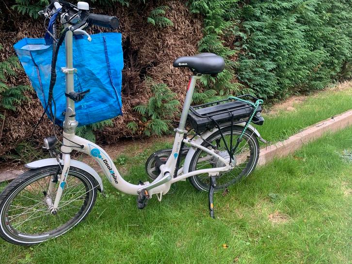 Elektrische plooifiets voor in stad, Fietsen en Brommers, Fietsen | Vouwfietsen, Zo goed als nieuw, Ophalen