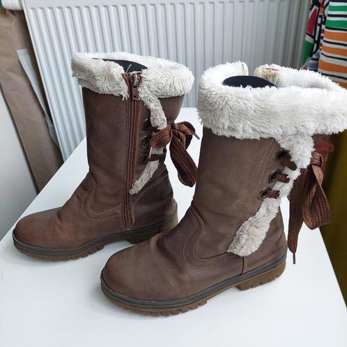 Bruine laarzen meisje mt 36, Kinderen en Baby's, Kinderkleding | Schoenen en Sokken, Gebruikt, Laarzen, Meisje, Ophalen of Verzenden