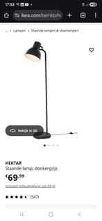 Hektar staande lamp vloerlamp Ikea, Huis en Inrichting, Ophalen