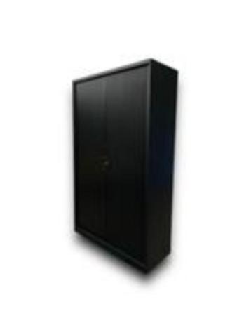 Nieuwe archiefkast/roldeurkast (staal) mat zwart 197x120X45 beschikbaar voor biedingen