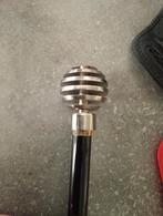 Metalen wandelstok 85,5 cm, Opvouwbaar