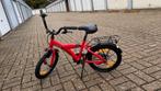 Kinderfiets 16” — rood, goede staat, Ophalen, Zo goed als nieuw, 16 tot 20 inch