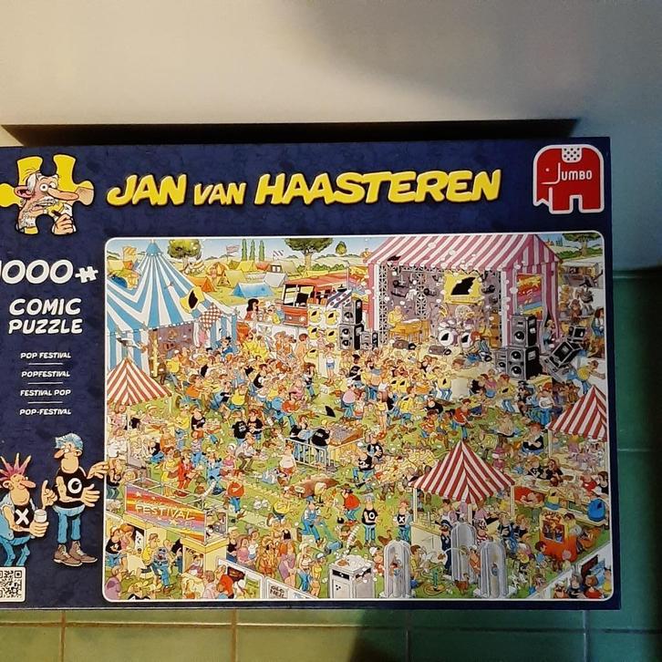 Puzzels Jan Van Haasteren, Hobby en Vrije tijd, Denksport en Puzzels, Zo goed als nieuw, Legpuzzel, 500 t/m 1500 stukjes, Ophalen of Verzenden