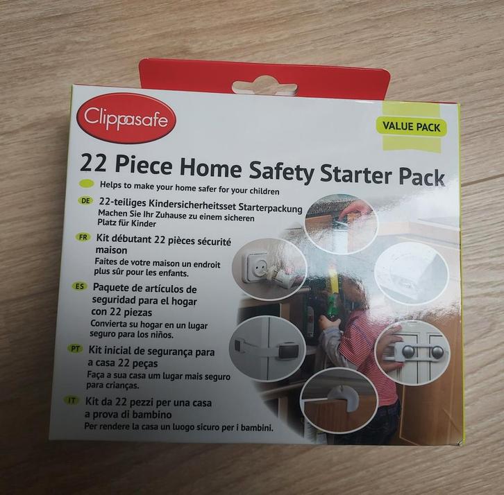 Clippasafe safety starter pack - veiligheid, Kinderen en Baby's, Overige Kinderen en Baby's, Nieuw, Ophalen