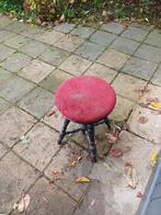 antique tabouret tournant reglable de piano, Ophalen of Verzenden