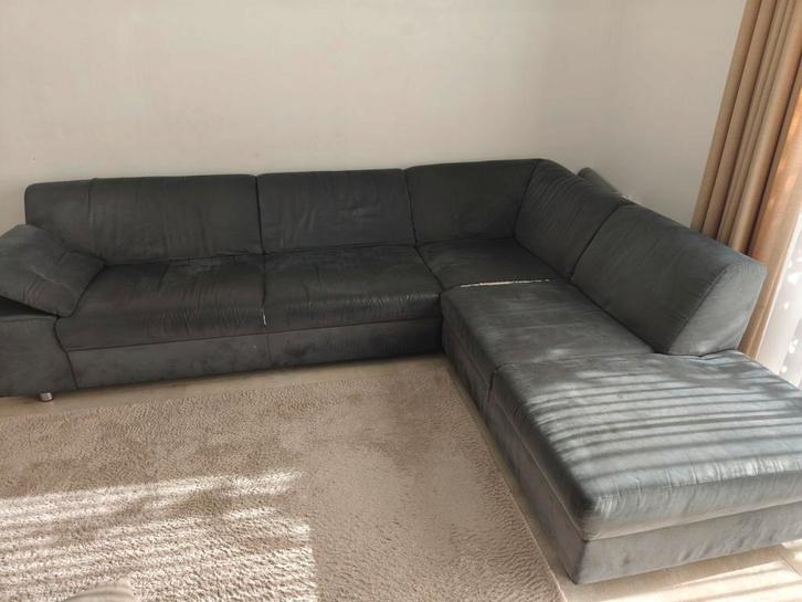 GRATIS 2zit, 3zit, poef, 2zit met schade, hoekzetel, Huis en Inrichting, Zetels | Complete zithoeken, Gebruikt, Ophalen