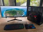 High end gaming pc Rtx 3070-34 inch monitor, Ophalen of Verzenden, Gaming, HDD