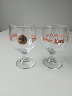 2 bierglazen Keizer Karel 20cl, Verzamelen, Ophalen, Zo goed als nieuw