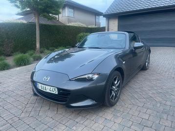 MAZDA MX-5 RF  1.5i SKYACTIV-G SKYCRUISE,  MOOIE CABRIO !!!, Euro 6, Leder, Bedrijf, Achteruitrijcamera