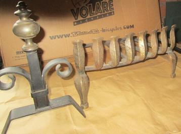 voorzet haardstel in koper beschikbaar voor biedingen