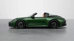 Porsche 992 Targa 4 GTS Oakgreen/Brown leather Lift Burmeste, Auto's, 4 zetels, Gebruikt, Cabriolet, Leder