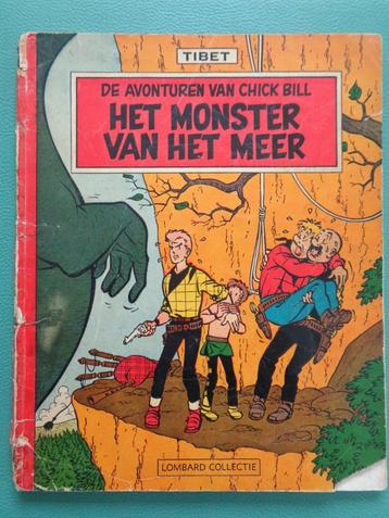 Chick Bill - Het Monster van het Meer - 1e druk 1958 beschikbaar voor biedingen