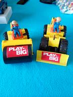 PlayBig pletwals en bulldozer, Kinderen en Baby's, Speelgoed | Playmobil, Ophalen of Verzenden, Zo goed als nieuw