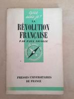 Que sais-je? La Révolution Française Par Paul Nicole, Livres, Enlèvement ou Envoi, Utilisé