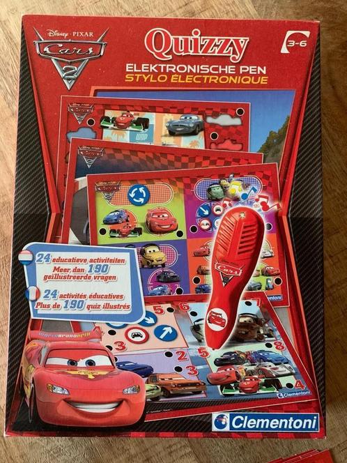 Gezelschapsspel Quizzy Cars met elektronische pen, Kinderen en Baby's, Speelgoed | Educatief en Creatief, Gebruikt, Elektronica