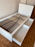 Bed met lattenbodem, Maison & Meubles, Chambre à coucher | Lits, Comme neuf, Bois, 210 cm, Enlèvement
